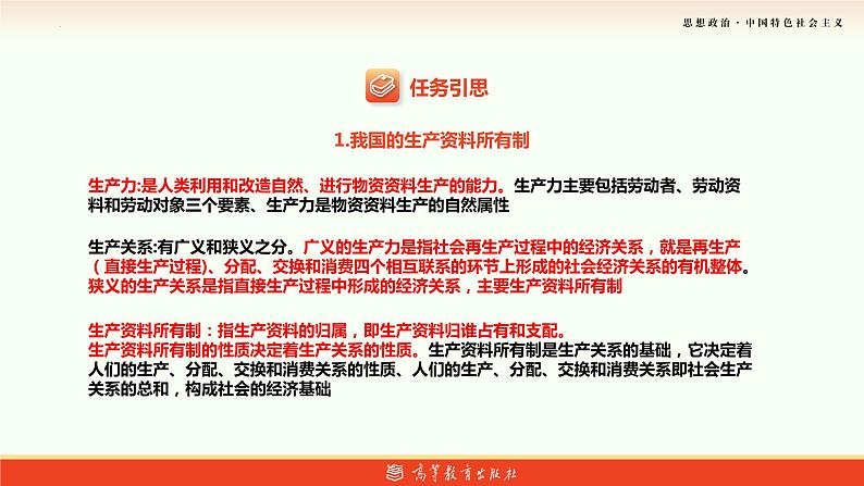 【中职名师课堂】(高教版2023·基础模块)高一思想政治《中国特色社会主义》同步备课示范课件 第4课 社会主义基本经济制度 (课件+视频)06
