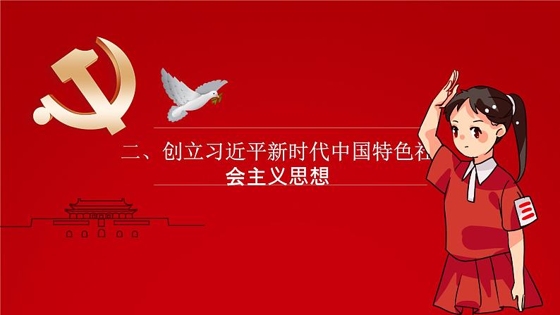 第3课《中国特色社会主义进入新时代》第2框《创立习近平新时代中国特色社会主义思想》课件 2023-2024学年 中职高教版(2023)中国特色社会主义第3页