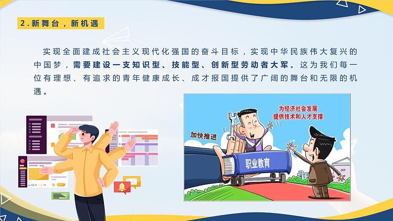 【部编高教版】中职政治心理健康与职业规划 第1课 《立足时代 志存高远》课件07