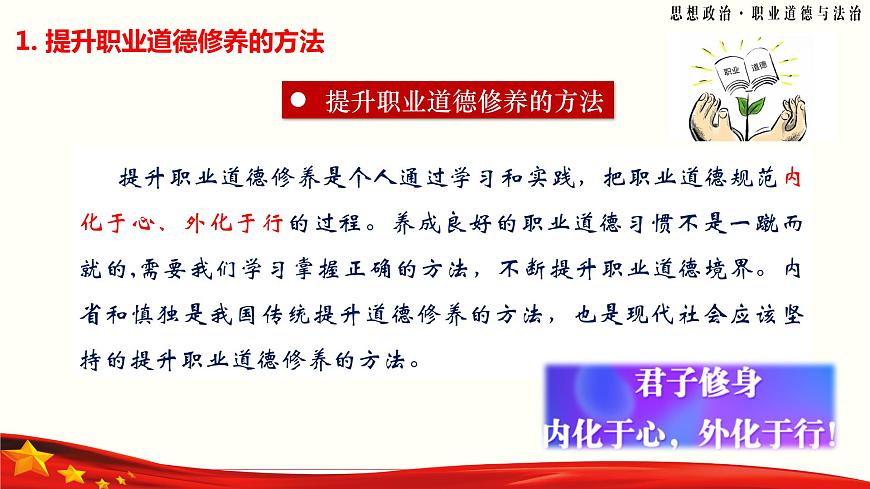 第6課《提升職業(yè)道德境界》第2框《養(yǎng)成良好職業(yè)道德習(xí)慣》-【中職專用】《職業(yè)道德與法治》同步課堂精品課件第8頁(yè)