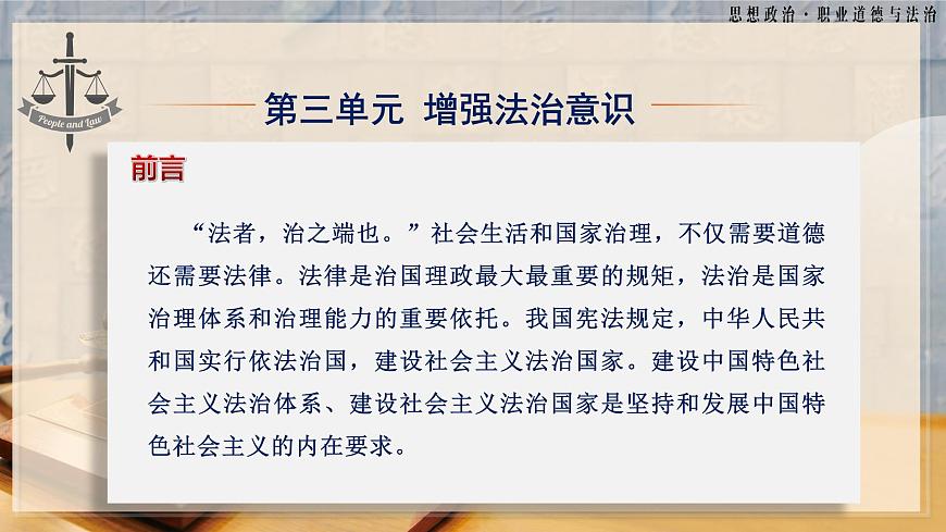 第9課《堅(jiān)持依憲治國》第2框《保障憲法實(shí)施》-【中職專用】《職業(yè)道德與法治》同步課堂精品課件第2頁