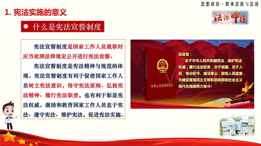 第9課《堅(jiān)持依憲治國》第2框《保障憲法實(shí)施》-【中職專用】《職業(yè)道德與法治》同步課堂精品課件第8頁