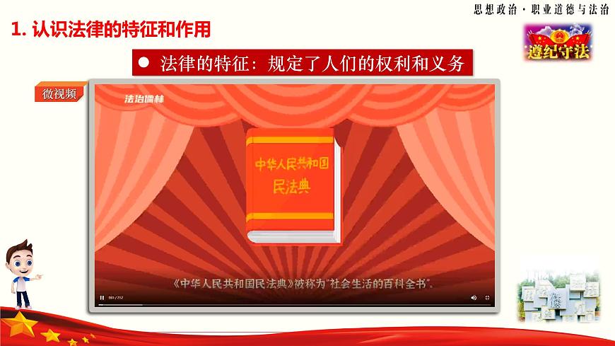 第10課《養(yǎng)成遵紀(jì)守法好習(xí)慣》第1框《增強(qiáng)遵紀(jì)守法意識》-【中職專用】《職業(yè)道德與法治》同步課堂精品課件第8頁