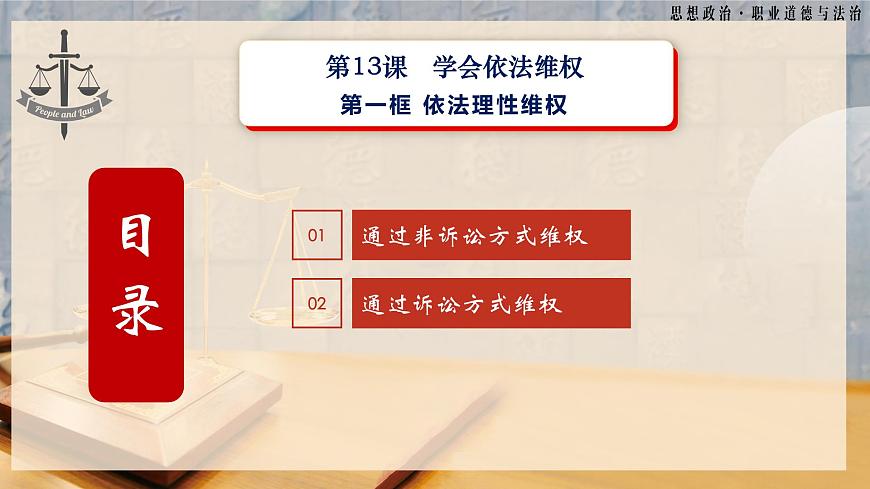 第13課《學(xué)會(huì)依法維權(quán)》第1框《依法理性維權(quán)》-【中職專(zhuān)用】《職業(yè)道德與法治》同步課堂精品課件第4頁(yè)