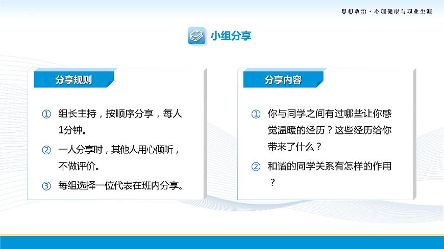 第9課第一框課件《相伴相助，融洽相處》-【中職專用】中職思想政治《心理健康與職業(yè)生涯》同步配套課件（高教版2023·基礎(chǔ)模塊）第8頁