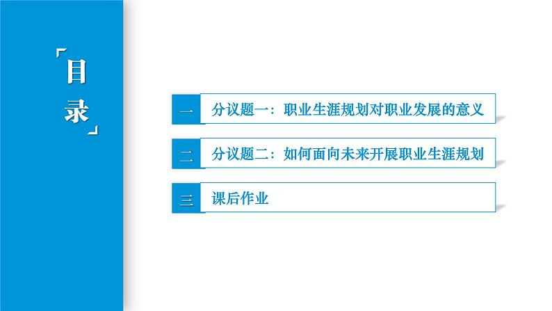 【中职专用】思想政治《心理健康与职业生涯》(高教版2023)2.2 走进职业生涯规划(教学课件)第3页