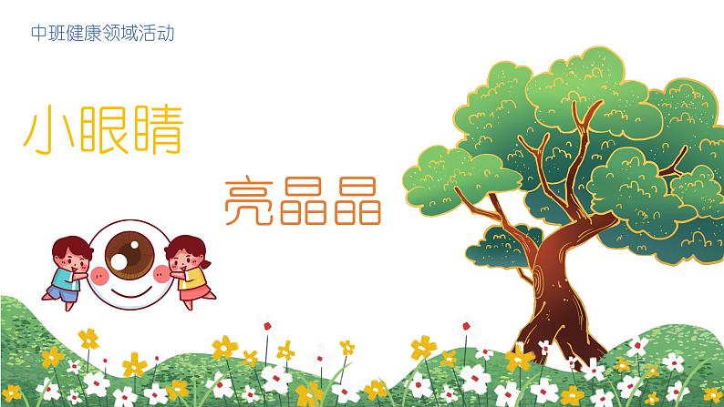中班健康领域活动《小眼睛亮晶晶》课件+教案01