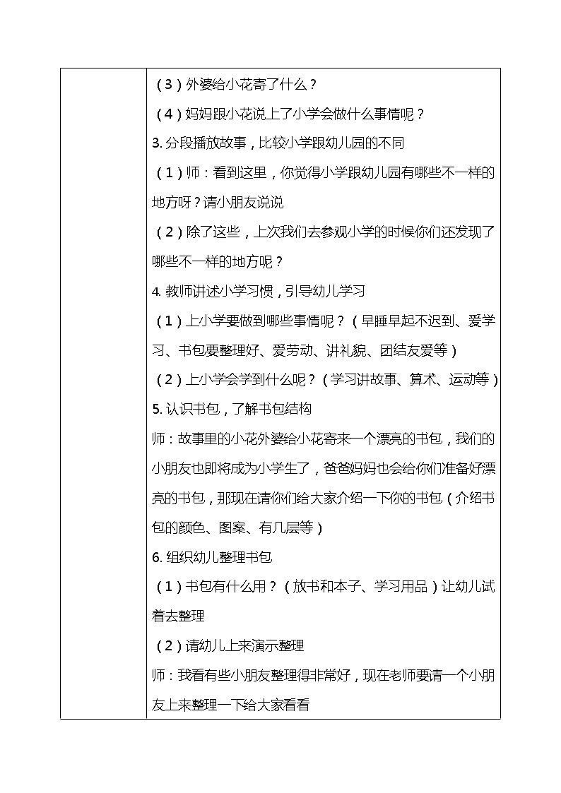 大班语言活动《我要上小学》课件PPT+教案02