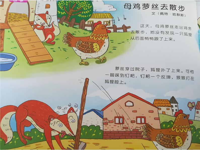 18 中班语言活动《母鸡萝丝去散步》课件第2页