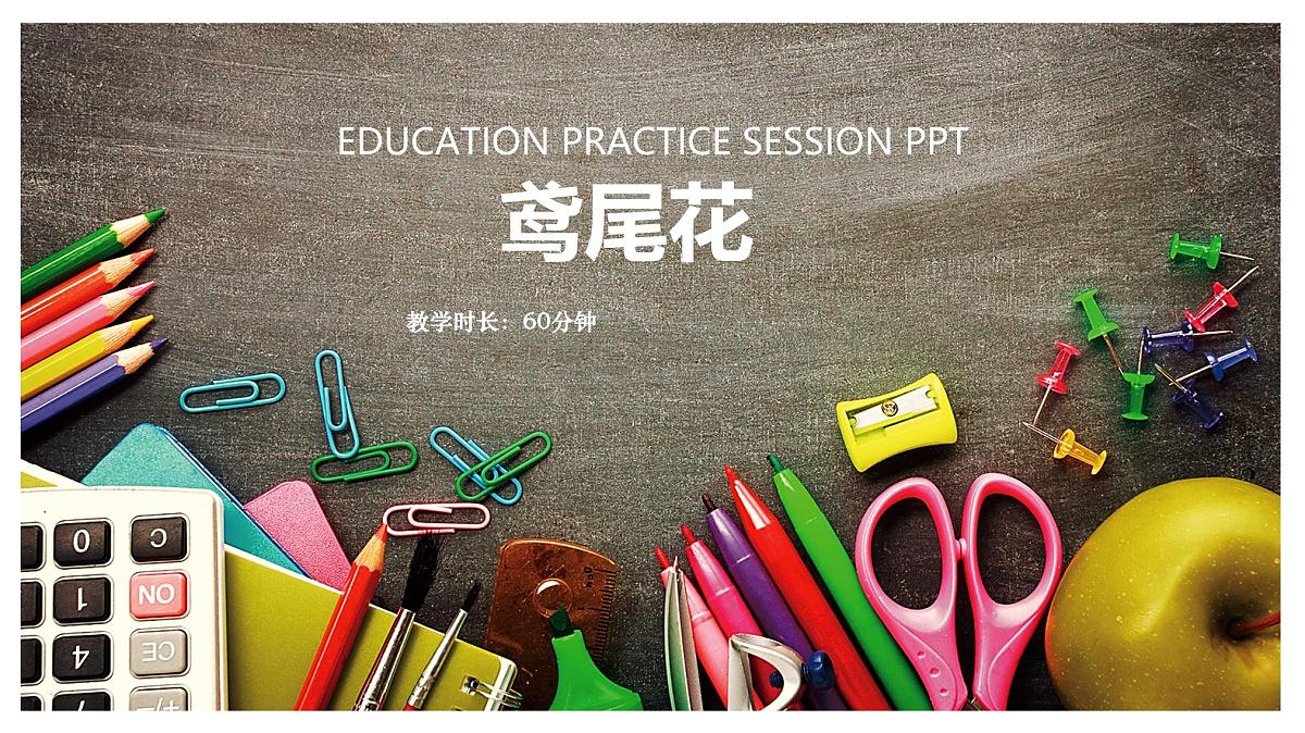 学前教育大班《鸢尾花》课件第1页