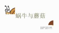 学前教育大班《蜗牛与蘑菇》课件