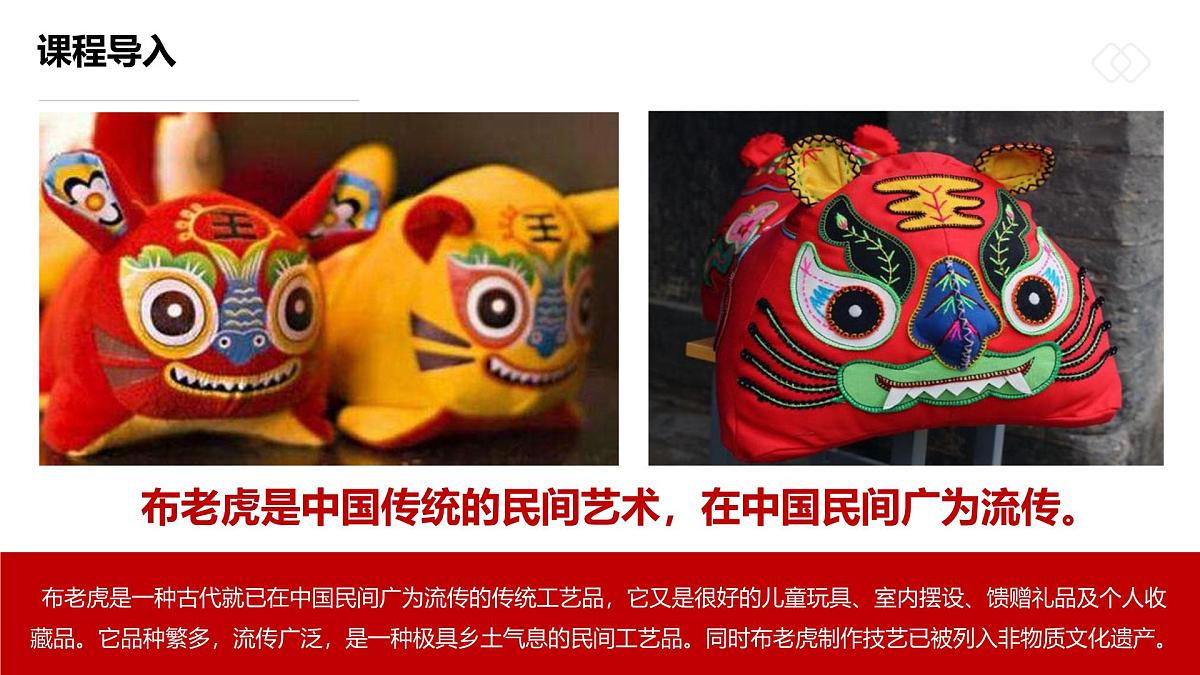 学前教育大班《平安吉祥的布老虎》课件第7页