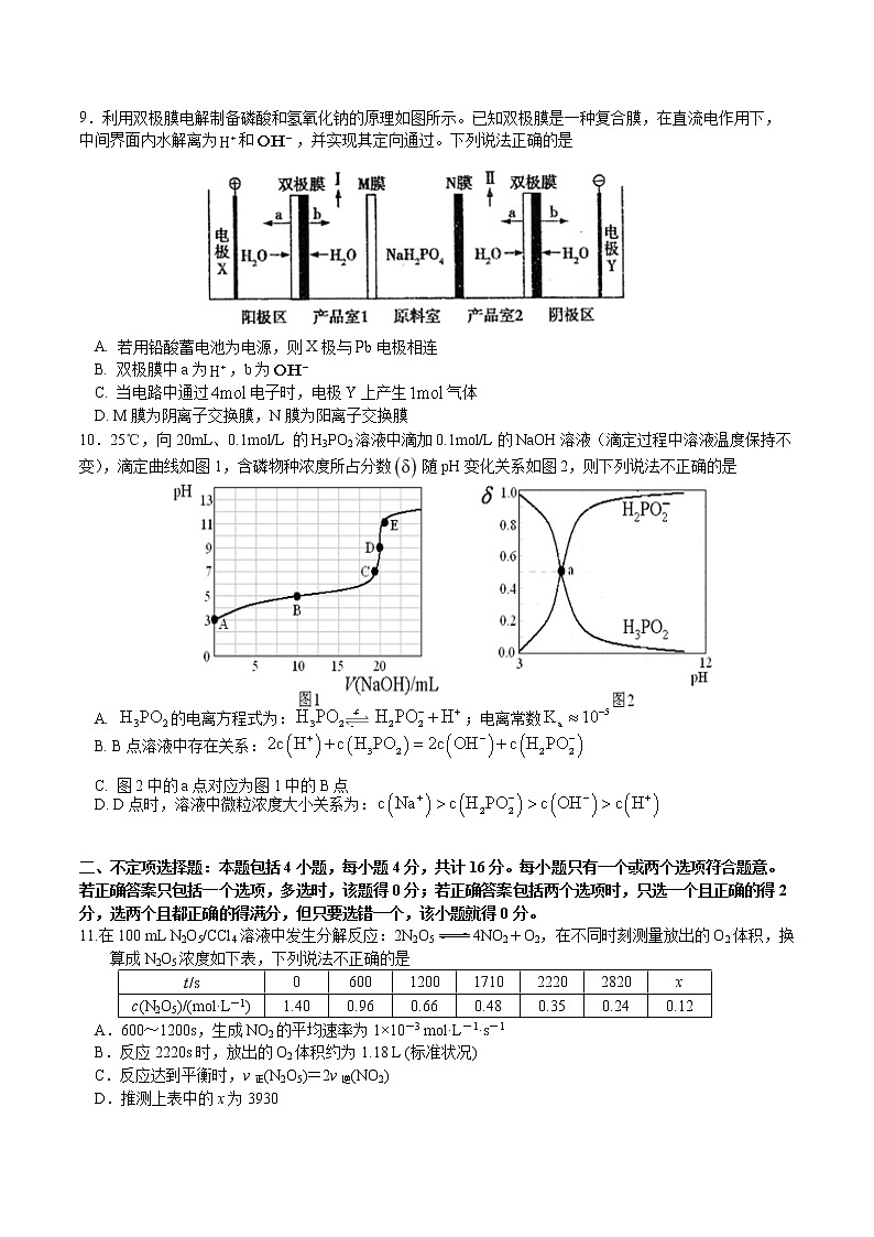 衡阳市八中2019级高三第6次月考化学【试题卷】第3页