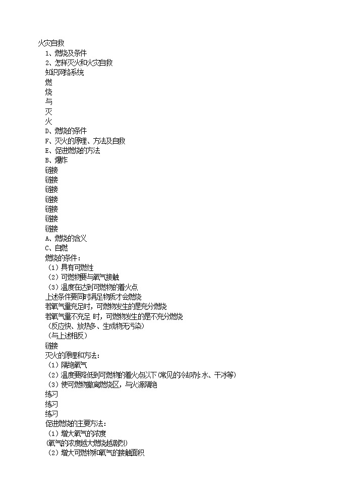 好班主任推薦-火災自救教案第1頁