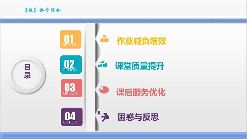 “双减”课后服务工作成果汇报展示-课后服务彰显温度;双减落地向阳花开课件PPT03