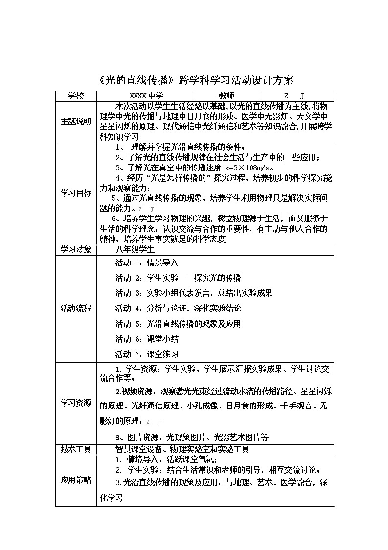 初中物理-C1跨学科学习活动设计-学习活动方案+成果及点评【2.0微能力认证获奖作品】第2页