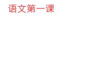 初中语文第一课----（主题班会）课件PPT