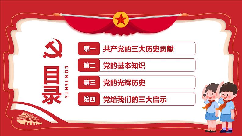 初中主题班会--颂歌献给党庆祝101周年PPT课件第3页
