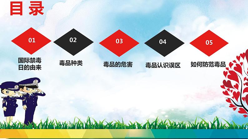 禁毒教育主题班会课件第2页
