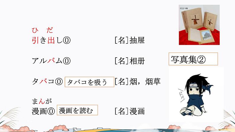 标日第13课课件 高中日语课件ppt综合实践活动第5页
