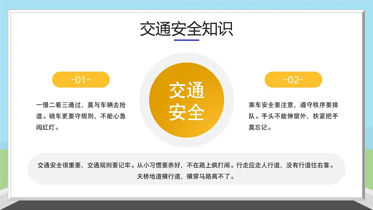 全国交通安全日课件第8页