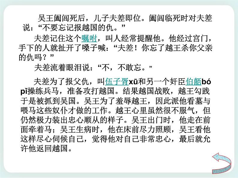 第14课 卧薪尝胆的故事 课件05