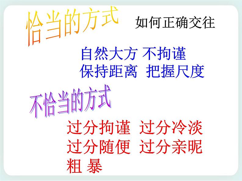 第3课 快乐交往 课件第5页