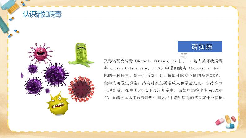 校园病毒防控课《预防诺如病毒》(课件) 小学生主题班会第3页