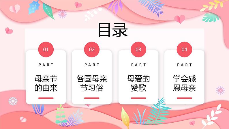 母亲节主题班会6课件PPT02