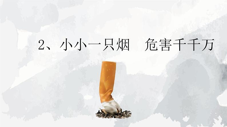 青春花季 拒绝吸烟 世界无烟日,每天都是无烟日——禁烟主题班会课件第6页