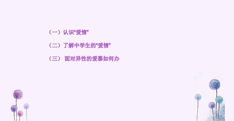 初中心理健康 共撑一把青春伞(青春期异性交往)课件第2页