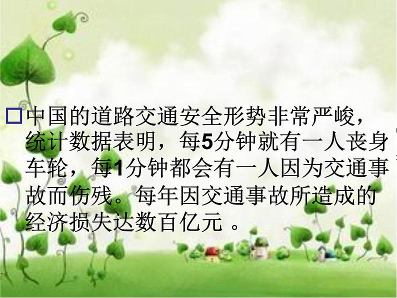 《珍爱生命,遵守交通规则》主题班会课件第5页