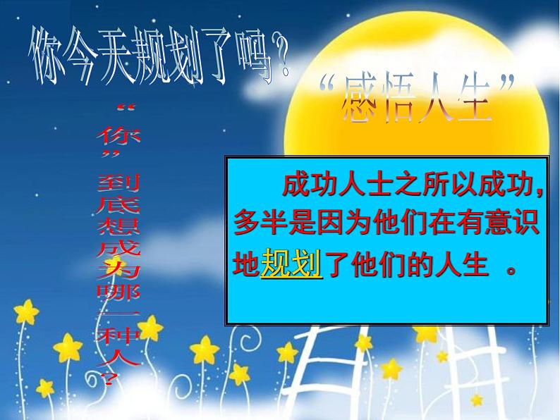 畅谈理想,规划学业主题班会课件04