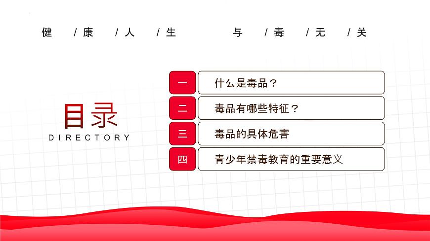 禁毒主題教育班會課件第2頁