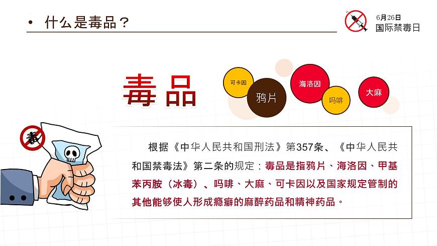 禁毒主題教育班會課件第4頁