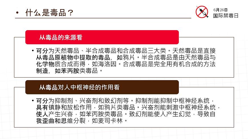 禁毒主題教育班會課件第5頁