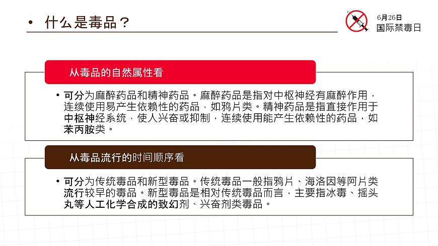 禁毒主題教育班會課件第6頁