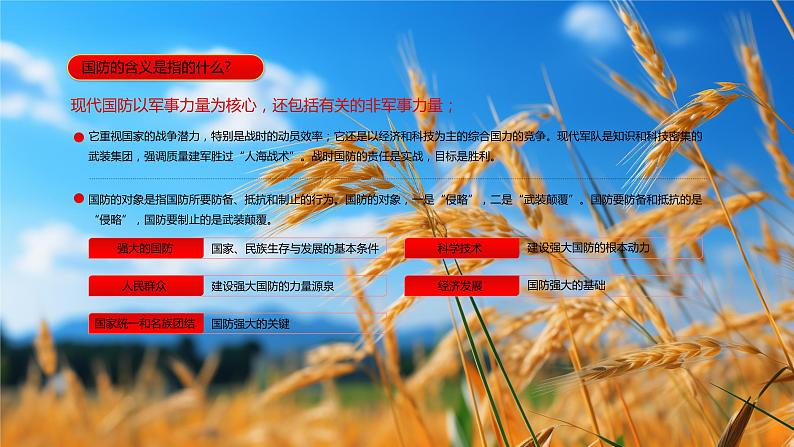 全民国防教育日主题班会---增强全民国家安全意识,维护国家安全教育课件PPT05