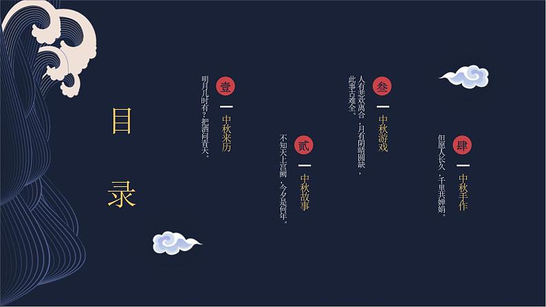 小学生主题班会 浓情中秋 课件第2页