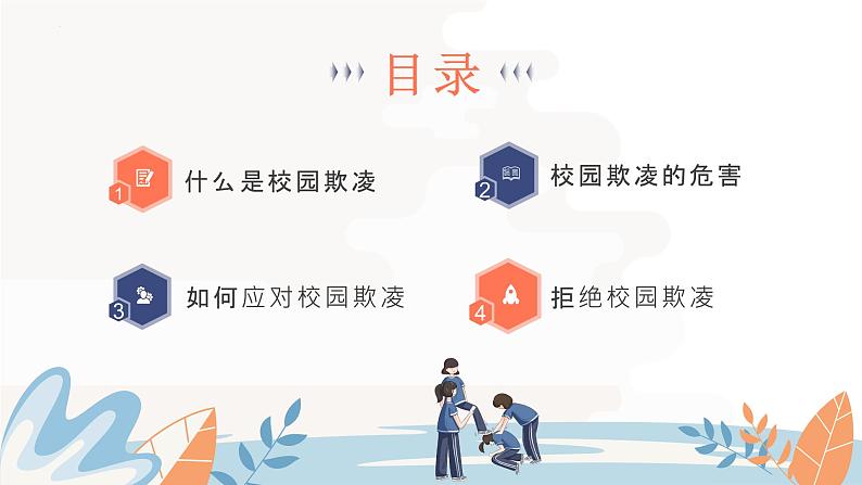 防校园欺凌(课件)-小学生主题班会通用版02