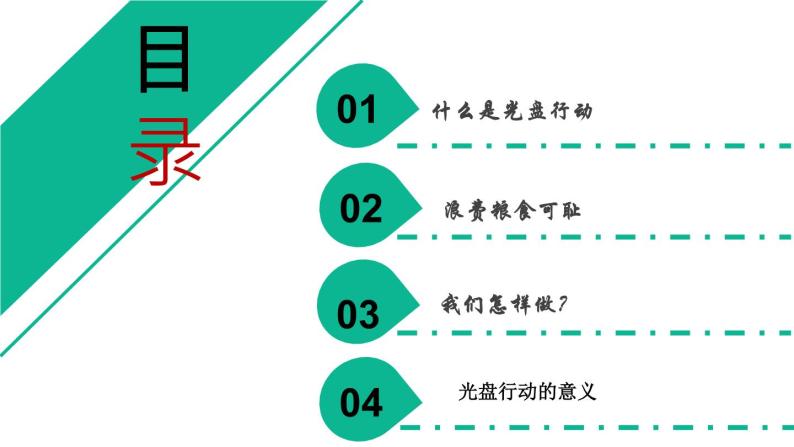 光盘行动，反对浪费主题班会精品课件含视频课件03