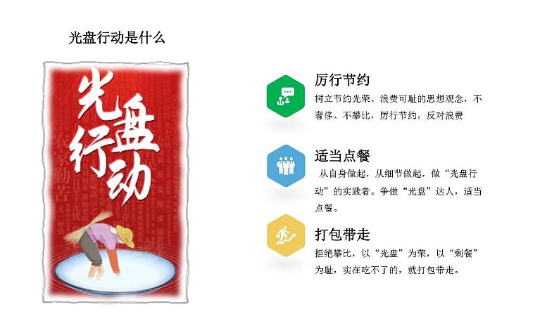 光盘行动,反对浪费主题班会精品课件含视频课件08