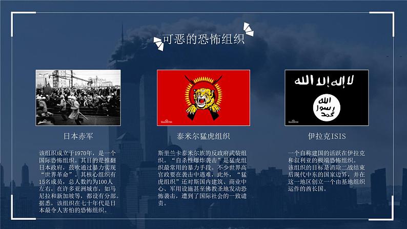 反恐防暴主题教育班会课件- 2023-2024学年初中主题班会精品课件06