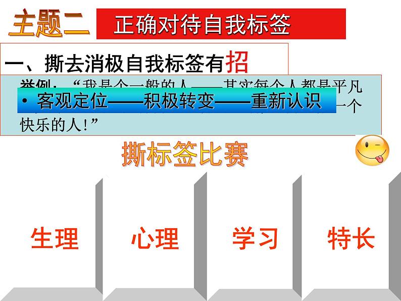 《认识自我+悦纳自我》主题班会课件-2023-2024学年初中主题班会精品课件05