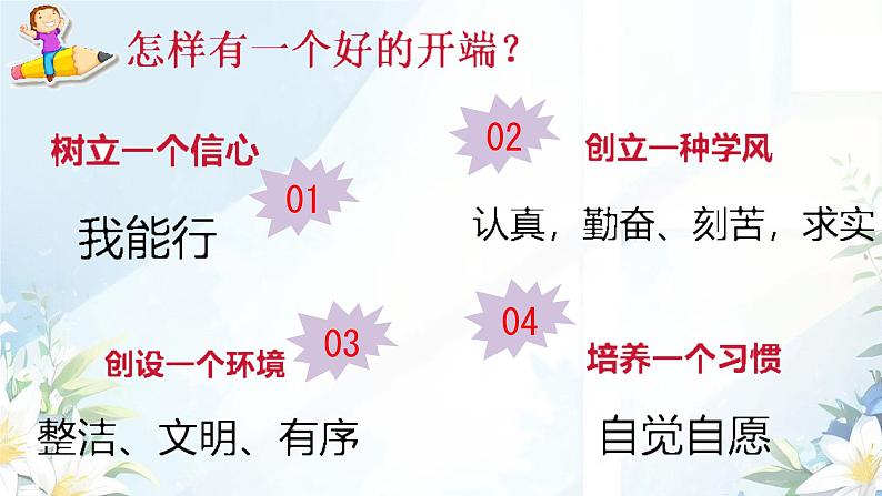 小学班会 开学第一课 主题班会(收心)课件04
