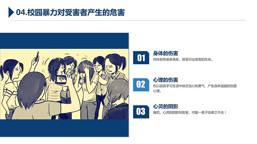 加強(qiáng)防范意識  遠(yuǎn)離校園暴力課件第8頁