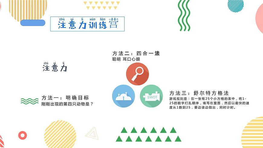 集中注意力，讓學(xué)習(xí)更高效-小學(xué)生心理健康教育主題班會(huì) 課件第8頁