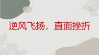 逆风飞扬,直面挫折八年级主题班会通用课件