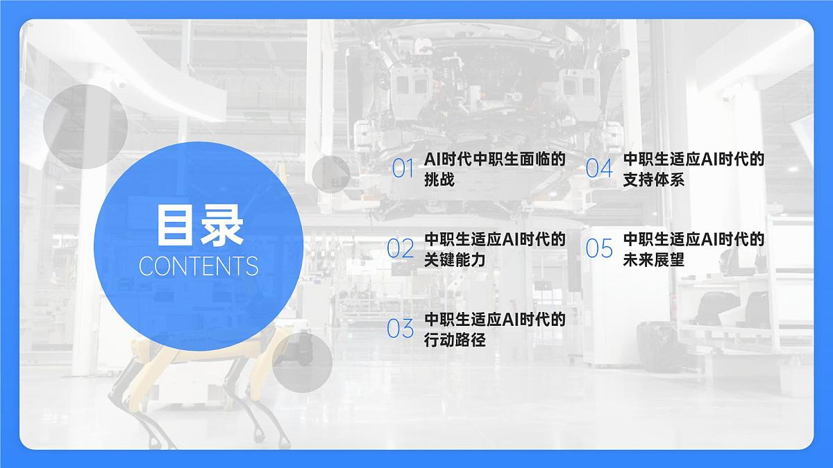 班会主题课件--人工智能时代的中职生突围第2页
