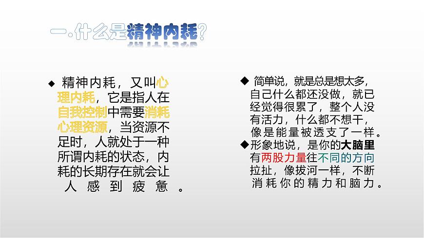 廣西貴港市荷城初級中學-主題班會-拒絕精神內(nèi)耗【課件】第3頁